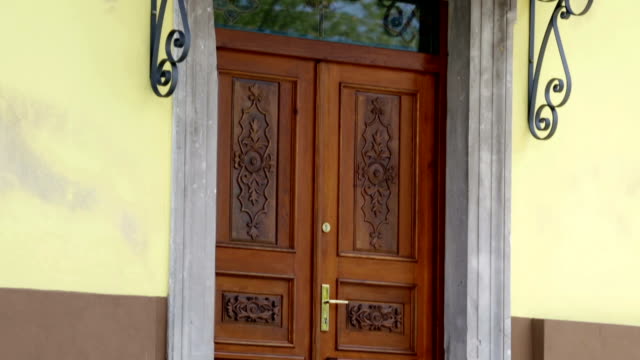 double front door